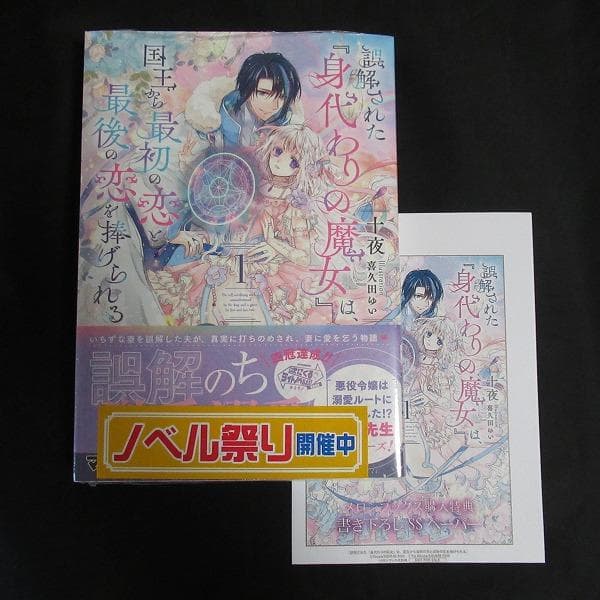 誤解された『身代わりの魔女』は、国王から最初の恋と最後の恋を捧げられる 1巻