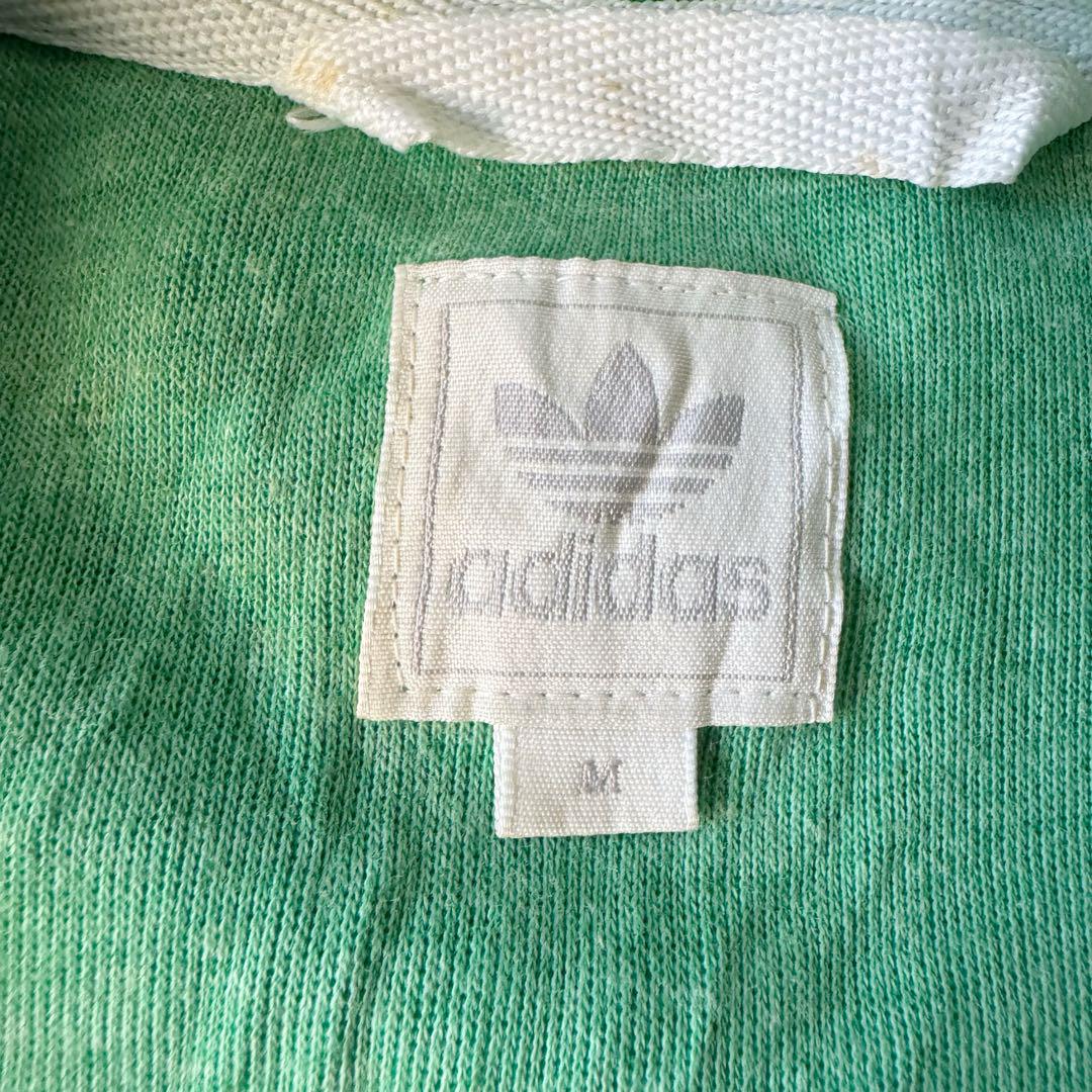 adidas アディダス トラックジャケット Mサイズ 古着 グリーン