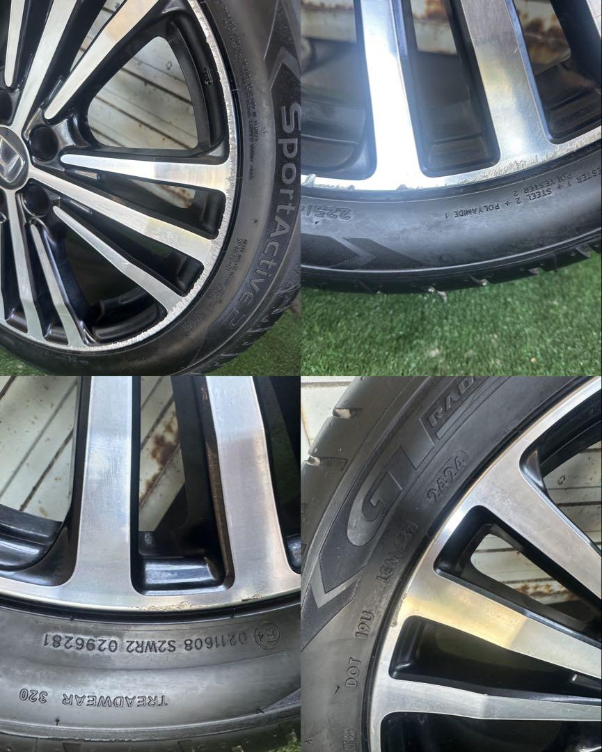 HONDA RC1 タイヤホイールセット 225/45R18 2024
