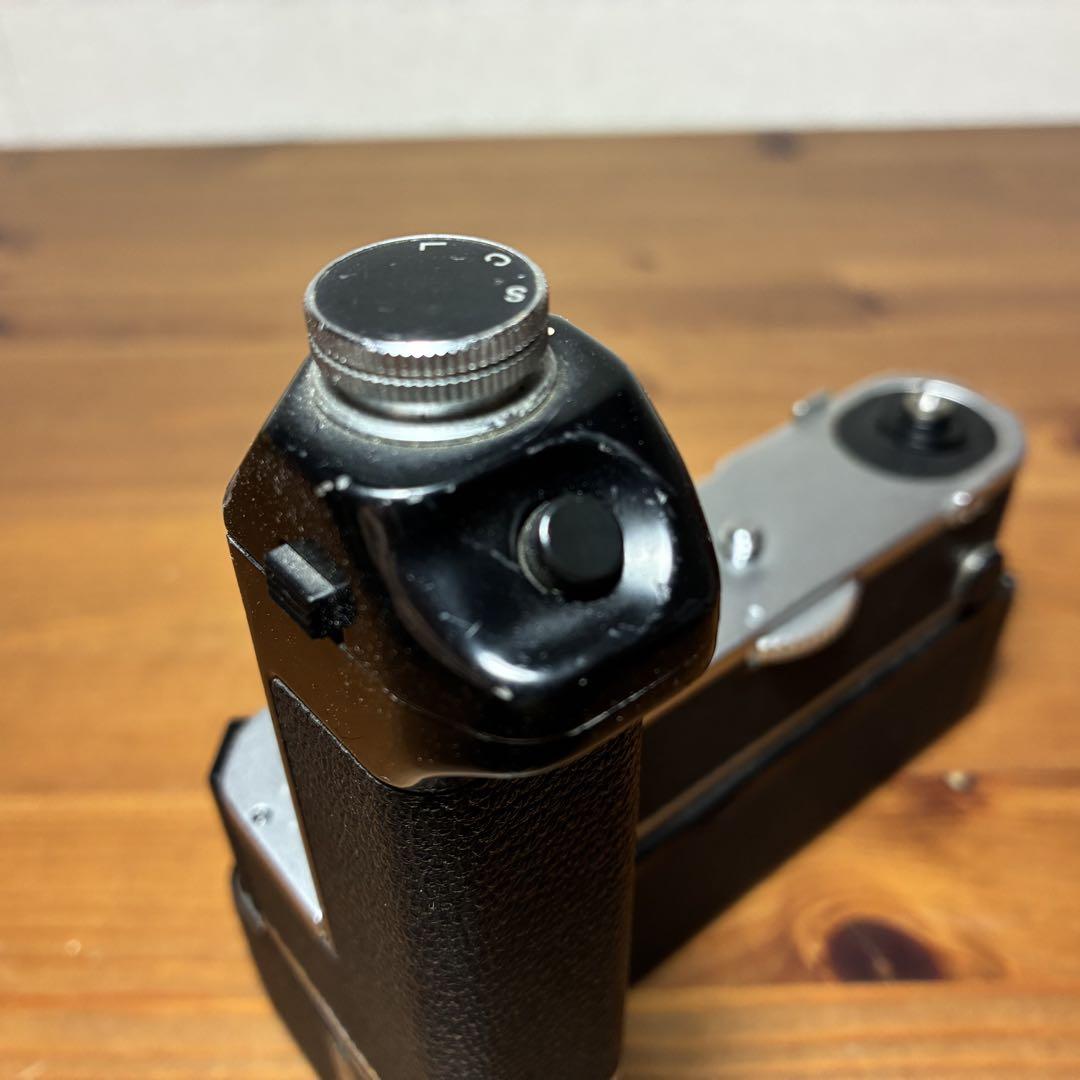 【ジャンク】Nikon F2用モータードライブ　MD-2+MB-1