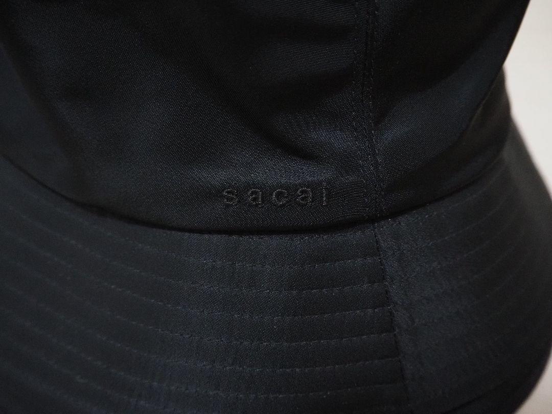 sacai ブラック バケットハット