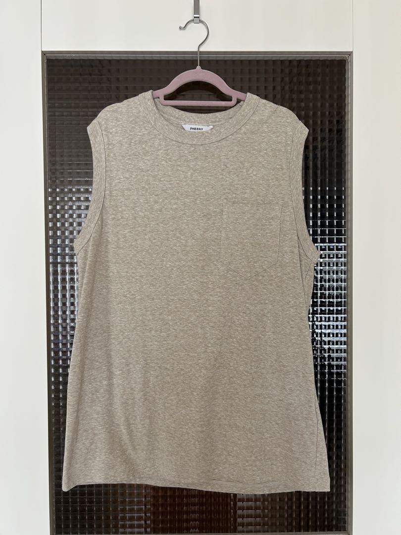 トップス PHEENY RECYCLE VINTAGE JERSEY ENSEMBLE