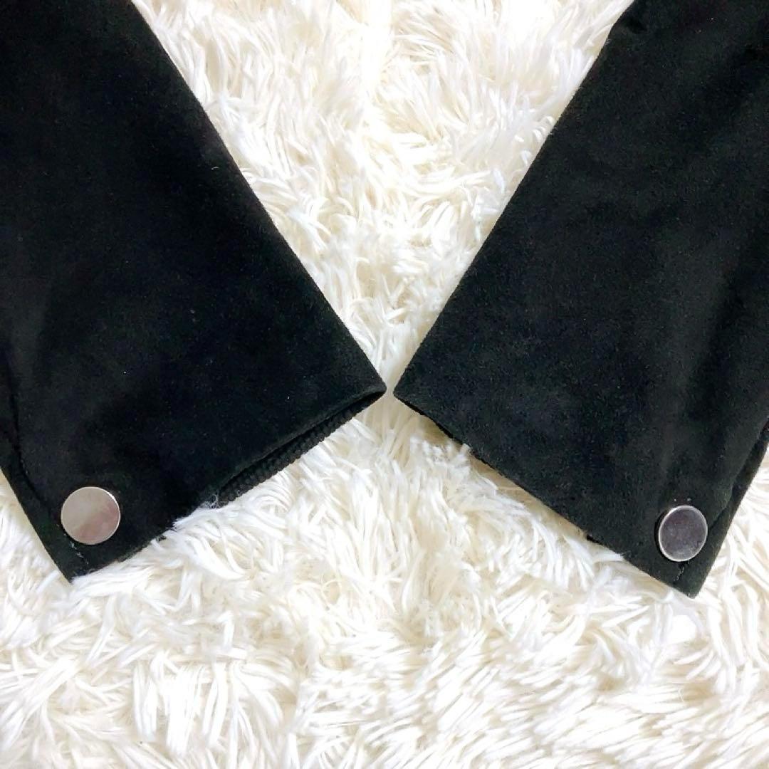 レザー異素材コンビ