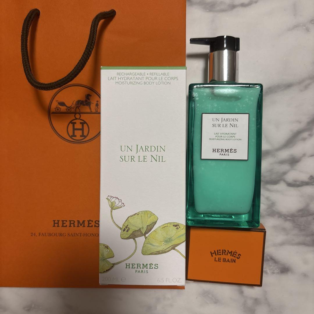 あんみつ姫 エルメス ナイルの庭 ライジング ボディローション Amazon | エルメス ナイルの庭 ボディローション 200mL | HERMÈS
