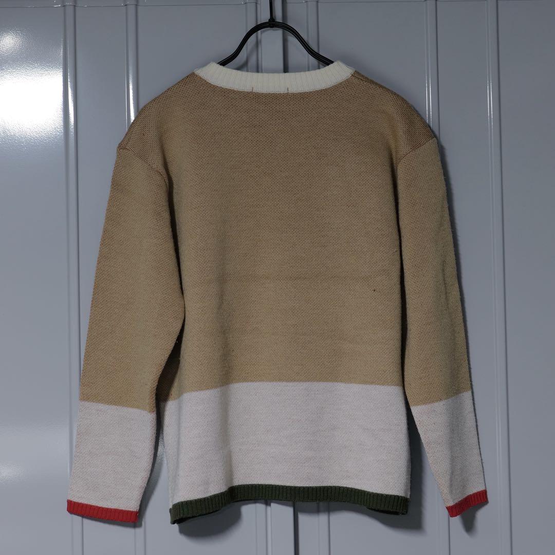 yves saint laurent サンローラン YSL ロゴ ニット