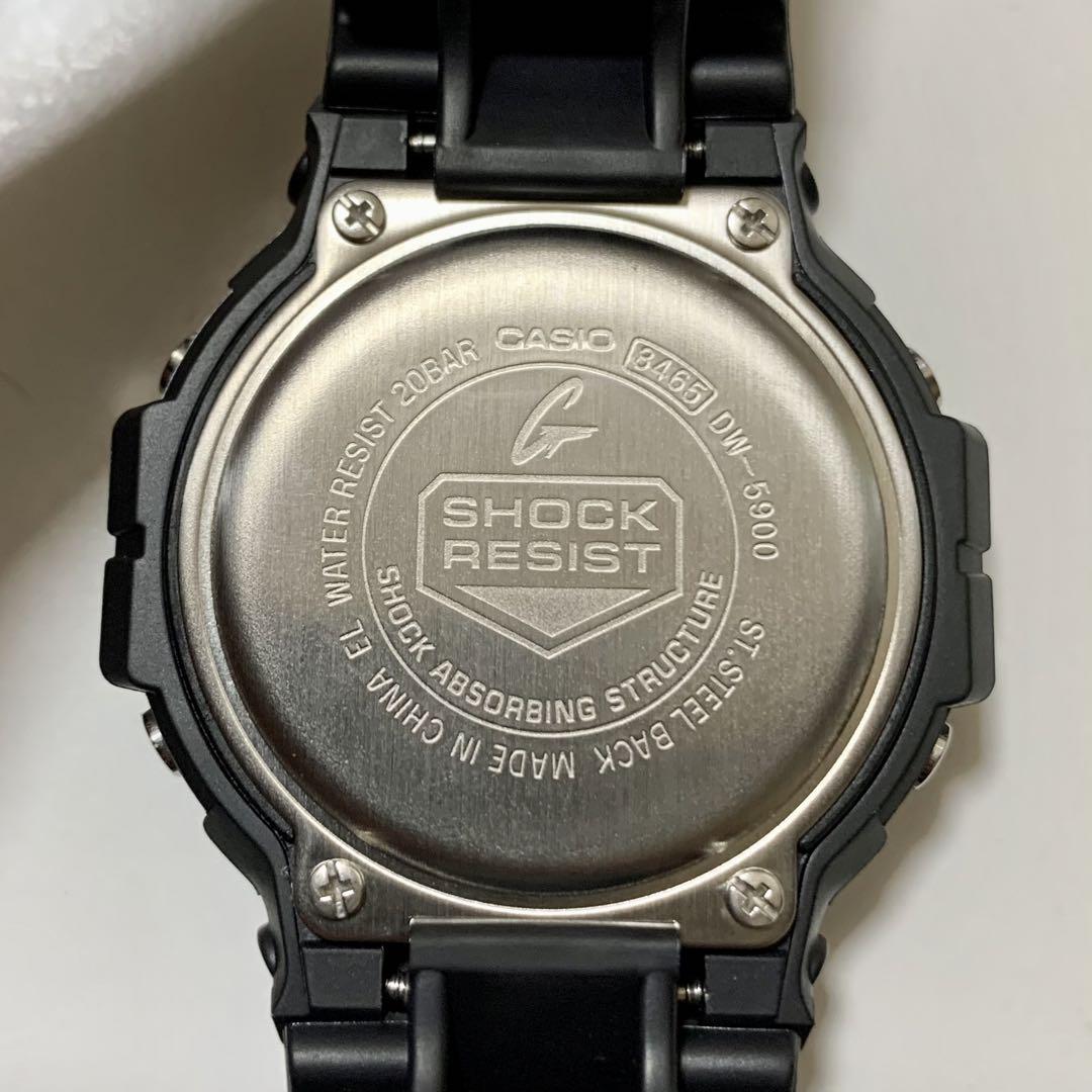 【ほぼ未使用】CASIO G-SHOCK DW-5900-1JF