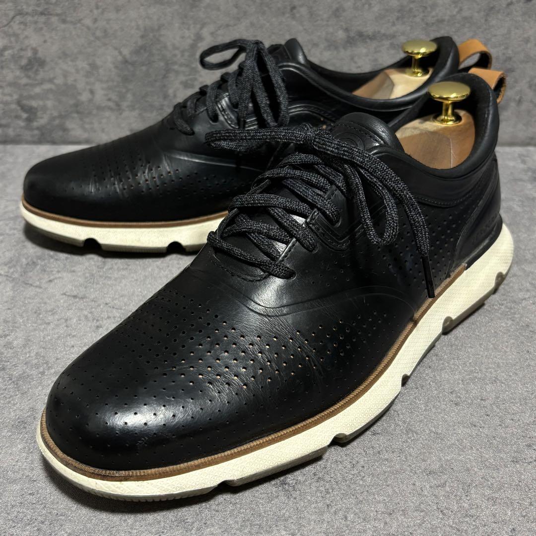 極美品 コールハーン レザースニーカー ゼログランド 本革