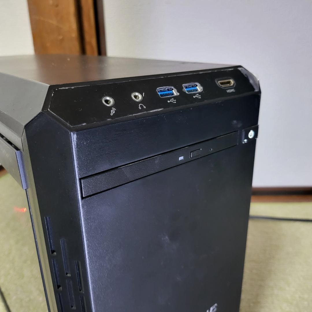 [STANDARD]✨高性能✨黒い光る✨ゲーミングPC✨GTX1060 STANDARD]黒い光る✨ゲーミングPC✨フルセット✨GTX1060