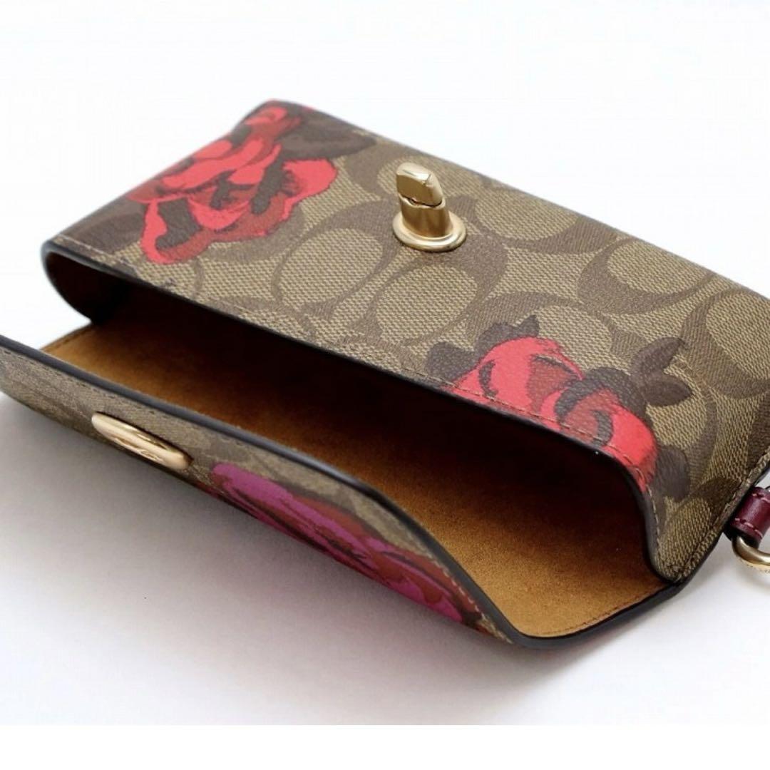 新品　coach サングラスケース　フローラル