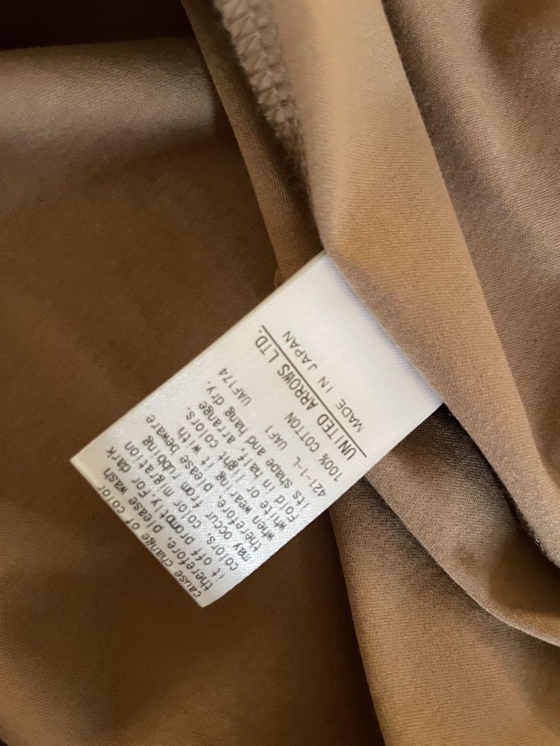 新品半額以下 UNITED ARROWS ベージュ 半袖 ワンピースサイズ36 新品半額以下 UNITED ARROWS ベージュ 半袖 ワンピースサイズ36