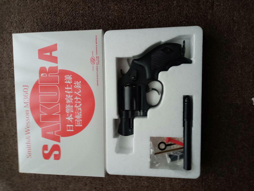 タナカ　S＆W M360J サクラ　ガスリボルバー 楽天市場】タナカワークス S&W M360J SAKURA .38special HW