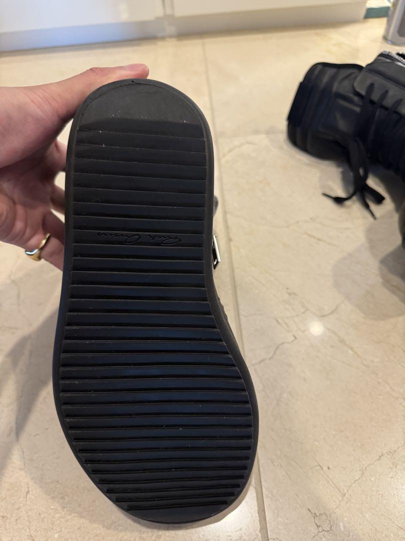 RICK OWENS MEGA BUMPER GEOBASKETブラック　41