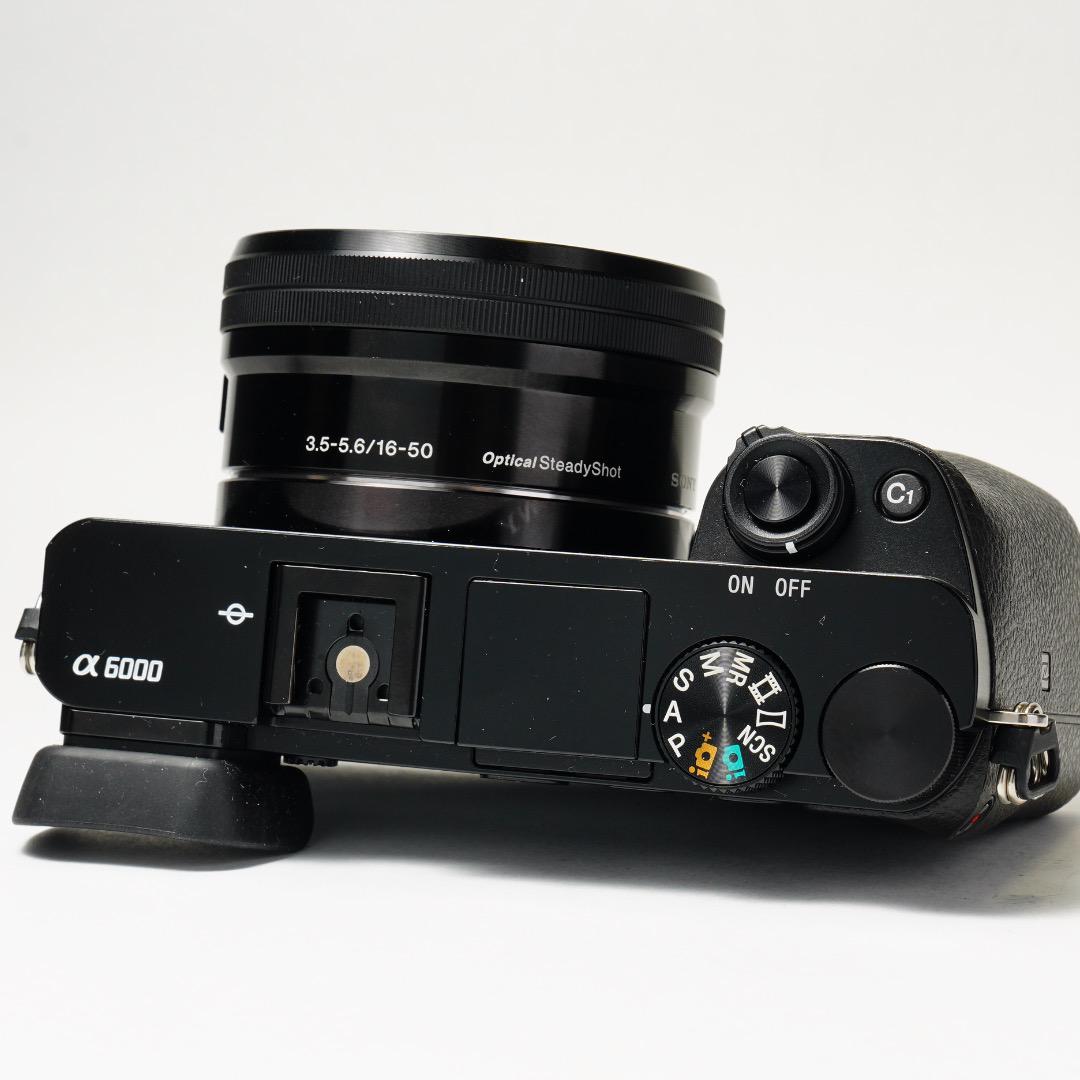 S393枚 Sony α6000 パワーズームキット ブラック 高画質 軽量