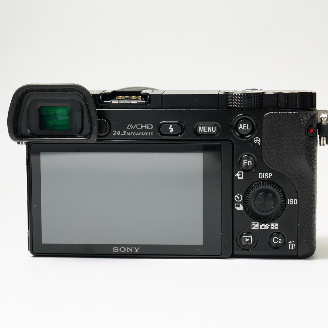 S393枚 Sony α6000 パワーズームキット ブラック 高画質 軽量
