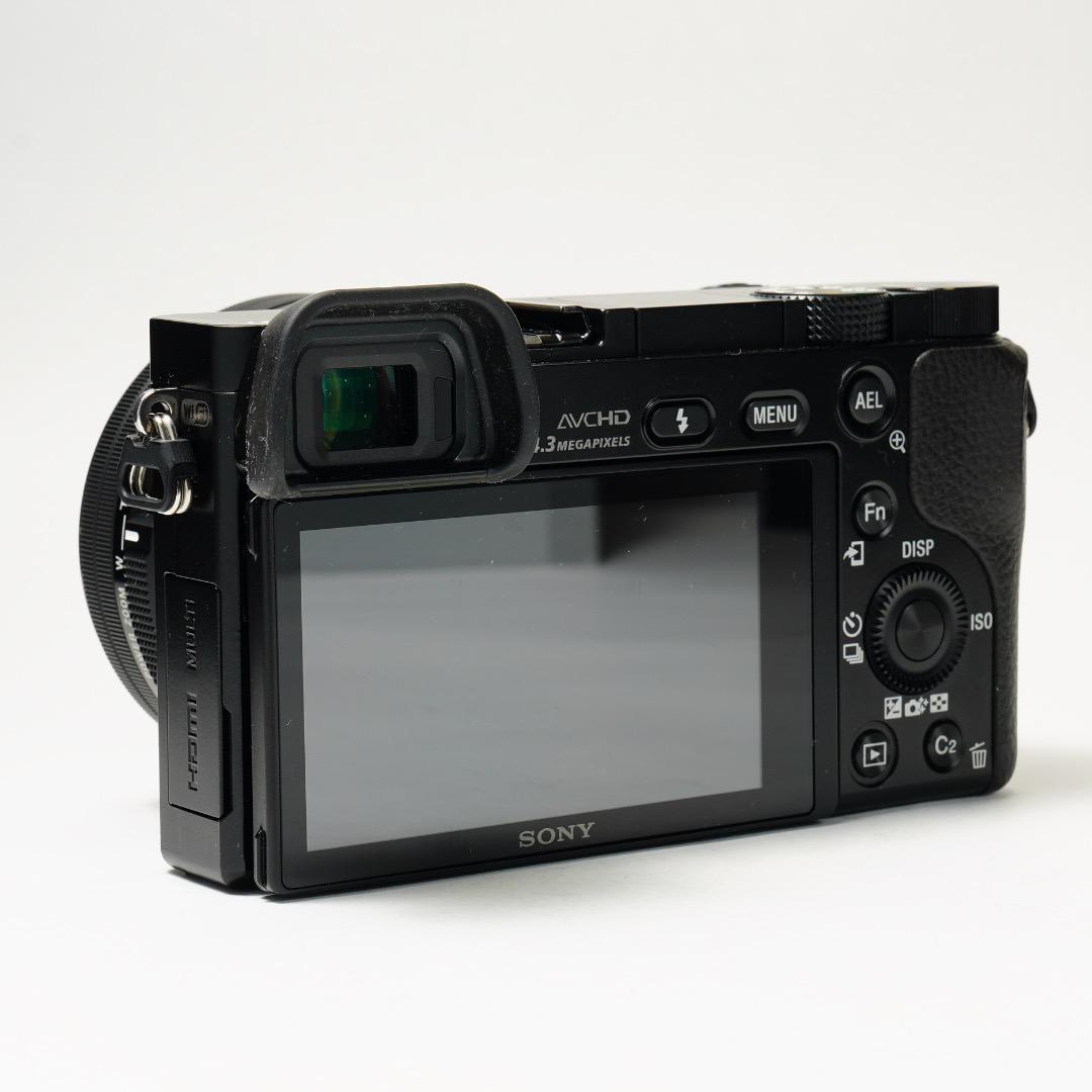 S393枚 Sony α6000 パワーズームキット ブラック 高画質 軽量