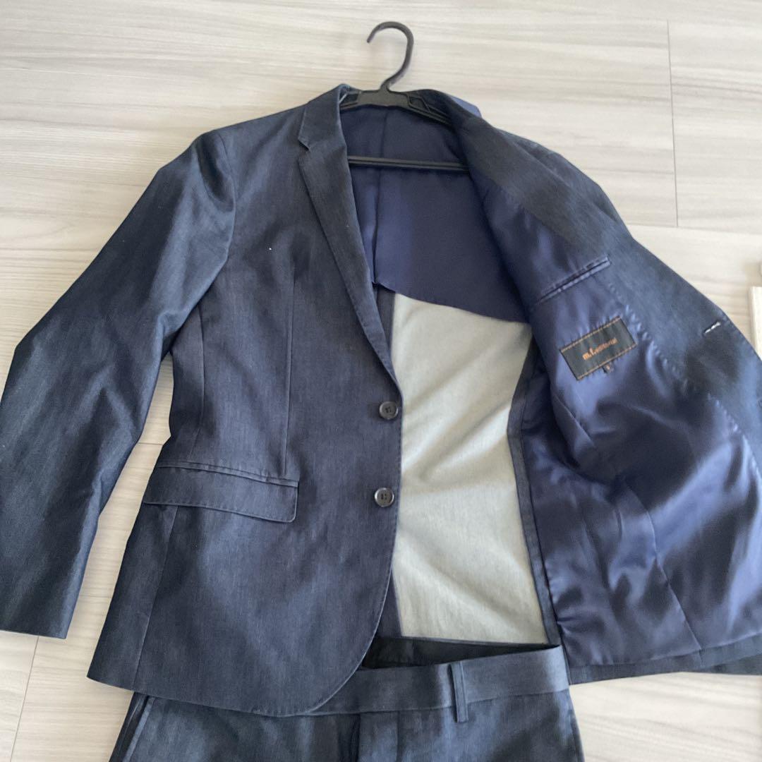 超美品TAKAQ m.f.editorial★ダルブルースーツセット S（74）