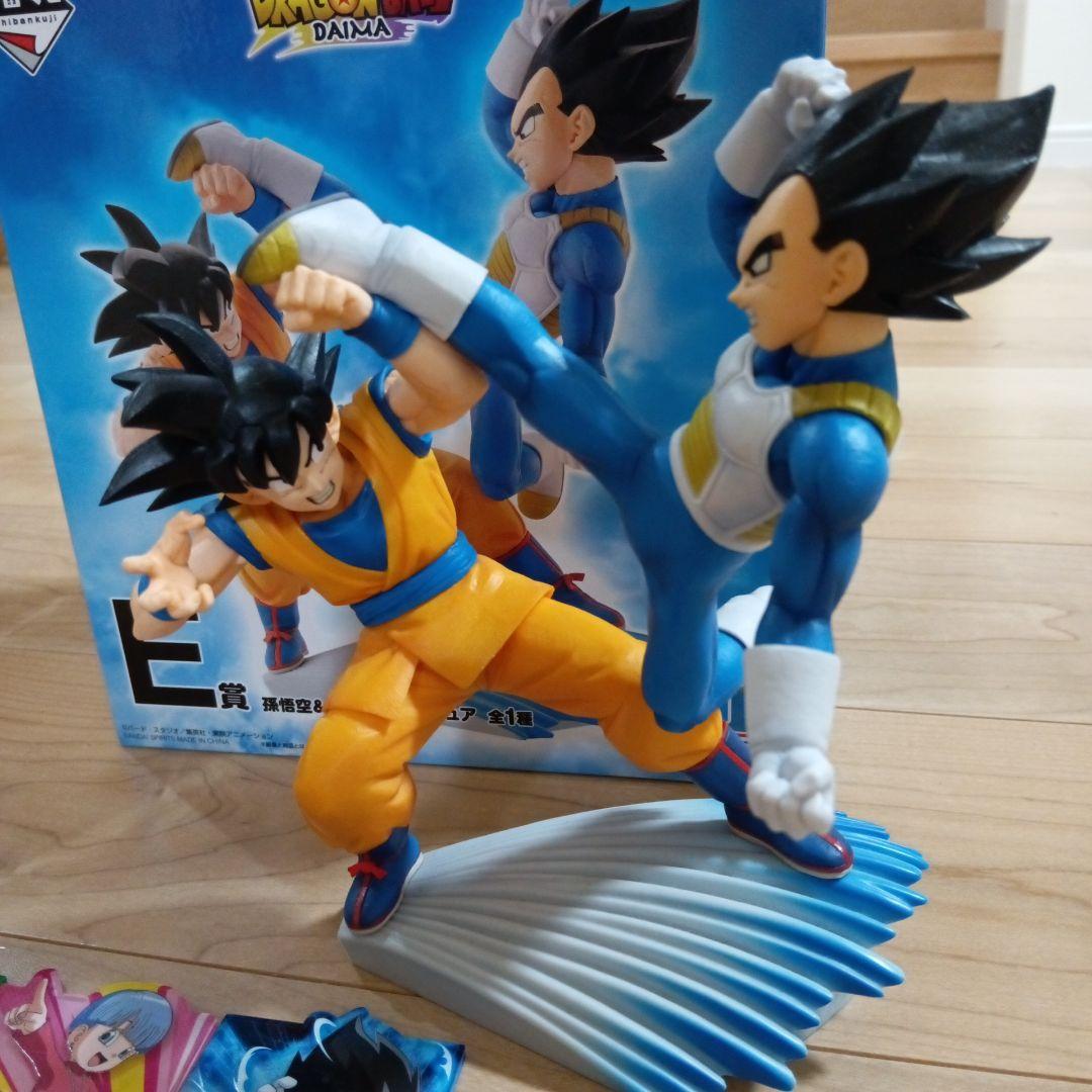 未完封‼️ 一番くじ　ドラゴンボール ダイマ 孫悟空 ベジータ フィギュア ドラゴンボールダイマ一番くじE賞 孫悟空&ベジータ フィギュア