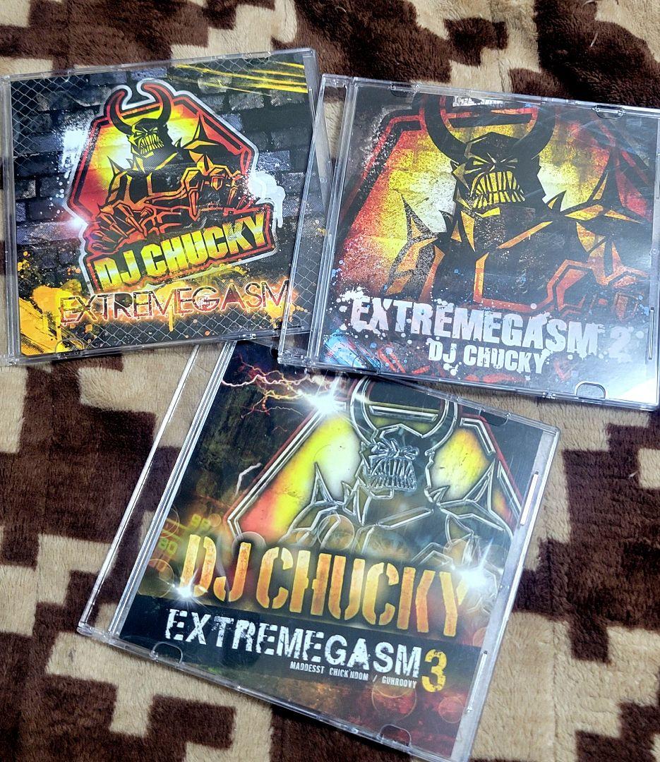 DJ CHUCKY : EXTREMEGASM CD3枚セット