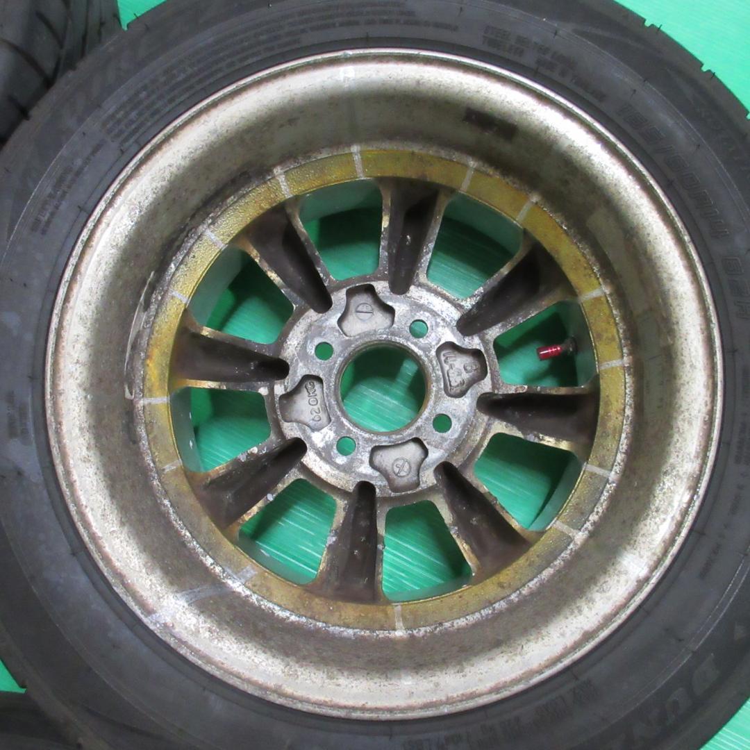 ロードスター 185/60R14 バリ山夏タイヤ RSワタナベ エイト