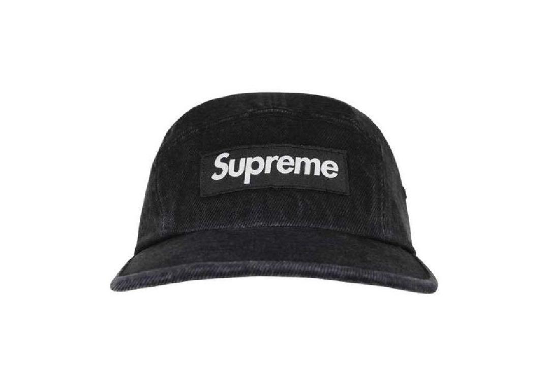 Supreme シュプリーム Denim Camp Cap Black