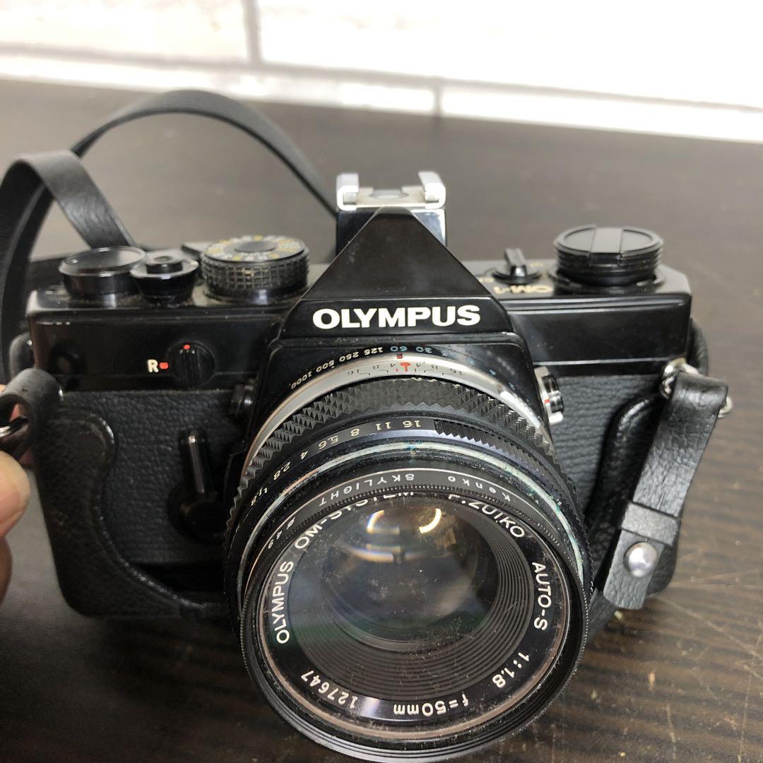 Olympus OM-1 フィルムカメラ レンズセット OLYMPUS OM-1 一眼レフカメラ レンズセット - メルカリ