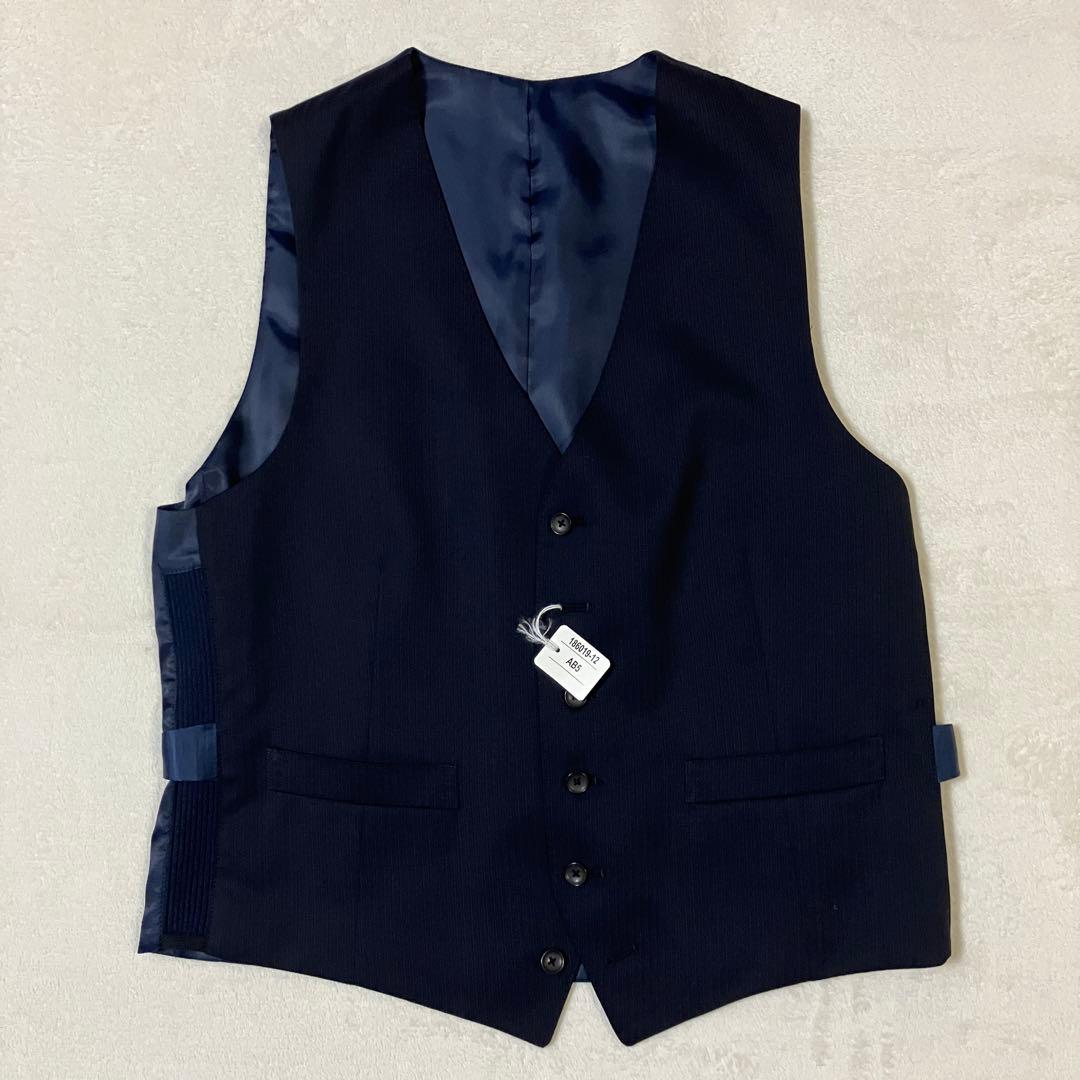 【未使用】パーソンズ フォー メン 3ピース スーツ ネイビー PT-9