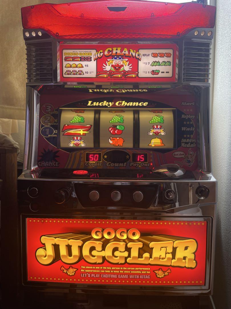 ベストセラー 送料込み】GOGO JUGGLER 2 実機 スロットマシン - メルカリ ホビー・楽器・アート