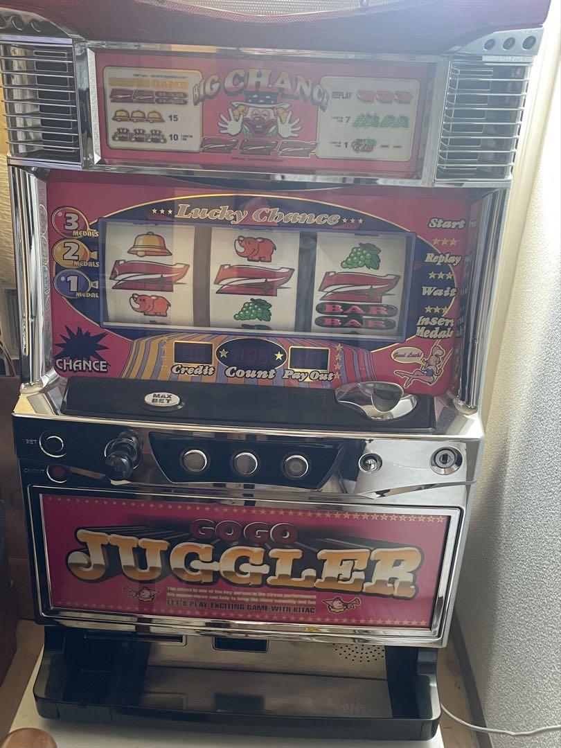 送料込み】GOGO JUGGLER 2 実機 スロットマシン - メルカリ