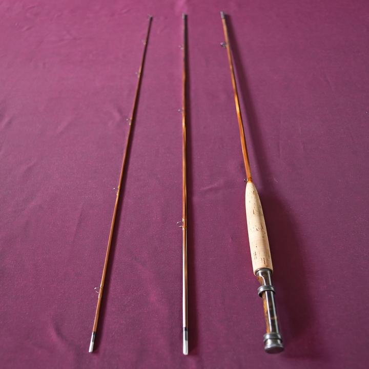 【希少美品】7'3'' #3　バンブーロッド　J’s Factory(水野成雄)