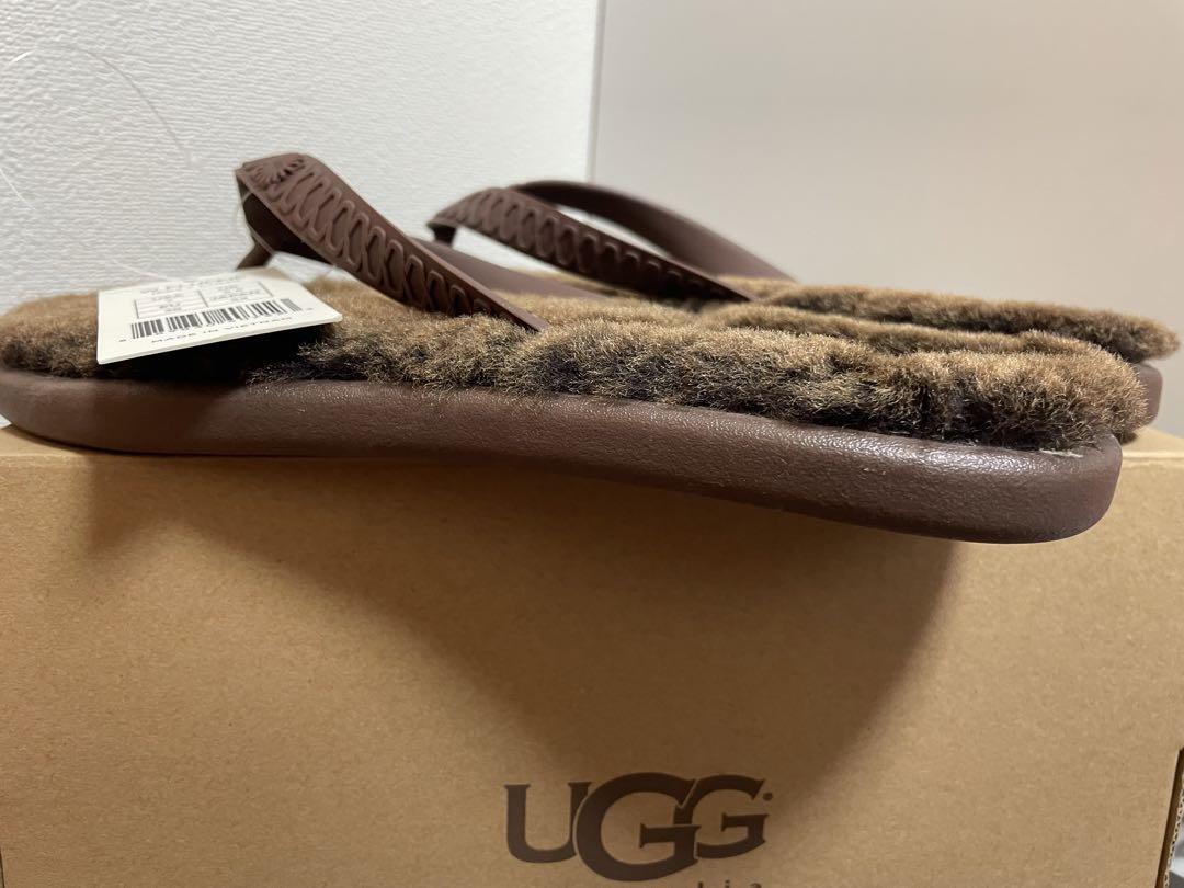 新品未使用！！　UGG アグ　サンダル　ファーもこもこ