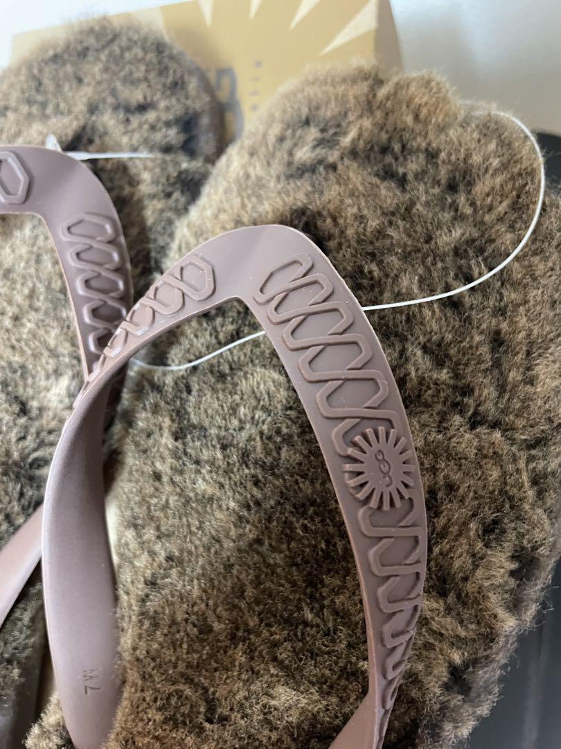 新品未使用！！　UGG アグ　サンダル　ファーもこもこ