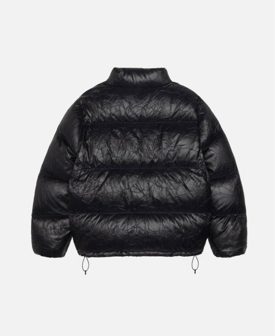 ジャケット・アウター Stussy DOWN PUFFER WRINKLED NYLON