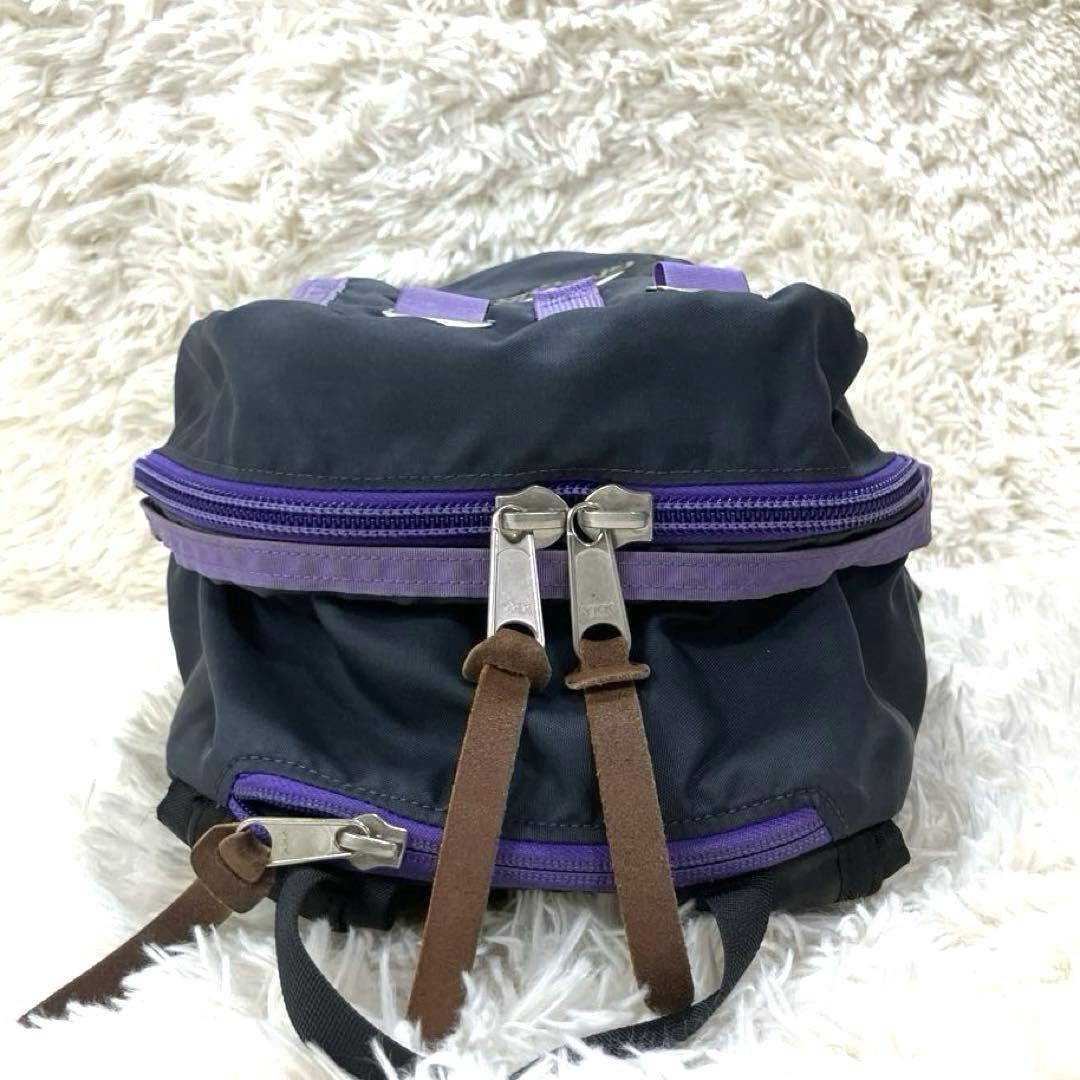 ✨美品 グレゴリー 旧ロゴ 銀タグ リュック ハーフデイ パープル