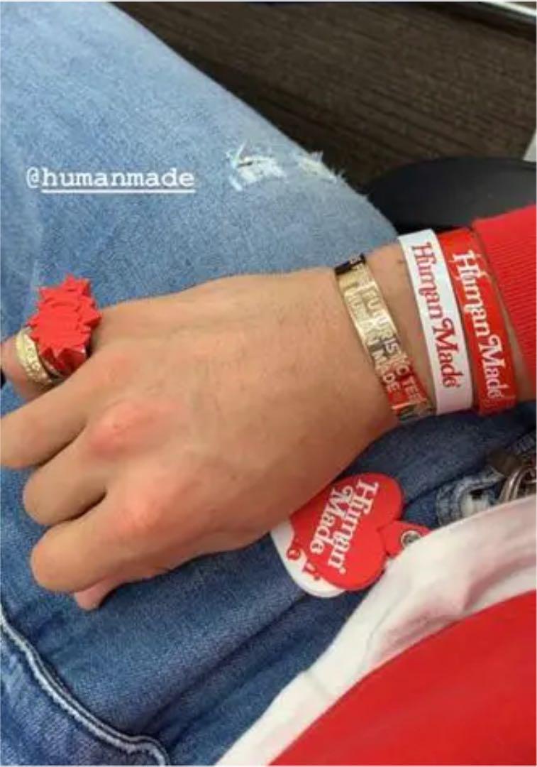 最新作の HUMAN MADEのゴムバンド - バングル/リストバンド - hlt.no 最新作の HUMAN MADEのゴムバンド - バングル/リストバンド - hlt.no