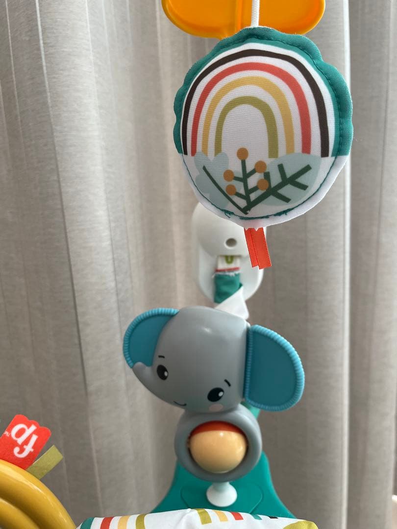 ゆかいなレインボーフォレストジャンパルー（現行シリーズ品） フィッシャープライス(fisher price) ゆかいなレインボーフォレストジャンパルー プレゼント首すわり～体重11.5㎏まで HPH48