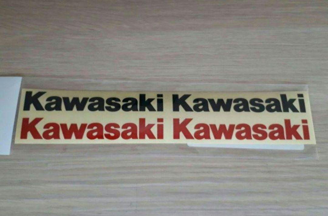 カワサキ純正ステッカー　カワサキ再帰反射ステッカー