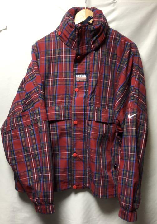 nikelab plaid check jacket US M Omw1z-m43292775615 大特価得価