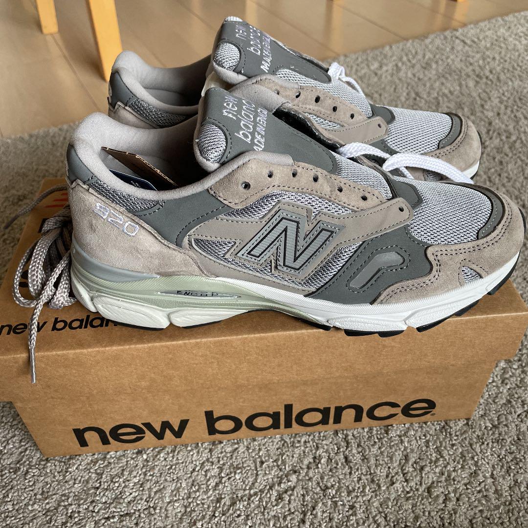 お気に入り】 スニーカー-新品未使用 New Balance M920GRY UK5 23.5cm