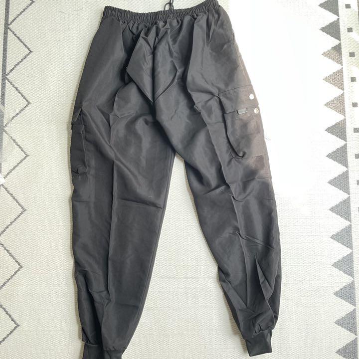 メンズ ジョガーパンツ カーゴパンツ 細身 ブラック 黒 韓国 5xl メルカリ