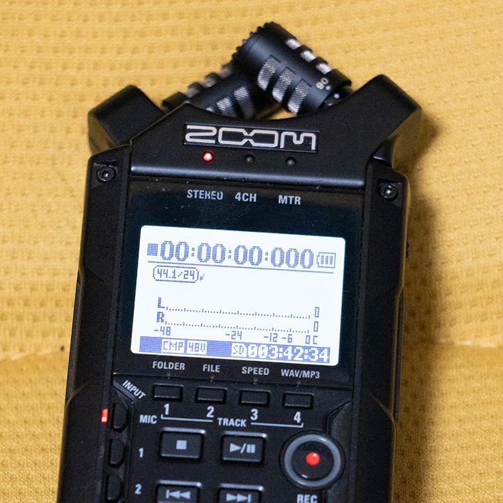 配信機器・PA機器・レコーディング機器 zoom H4n pro