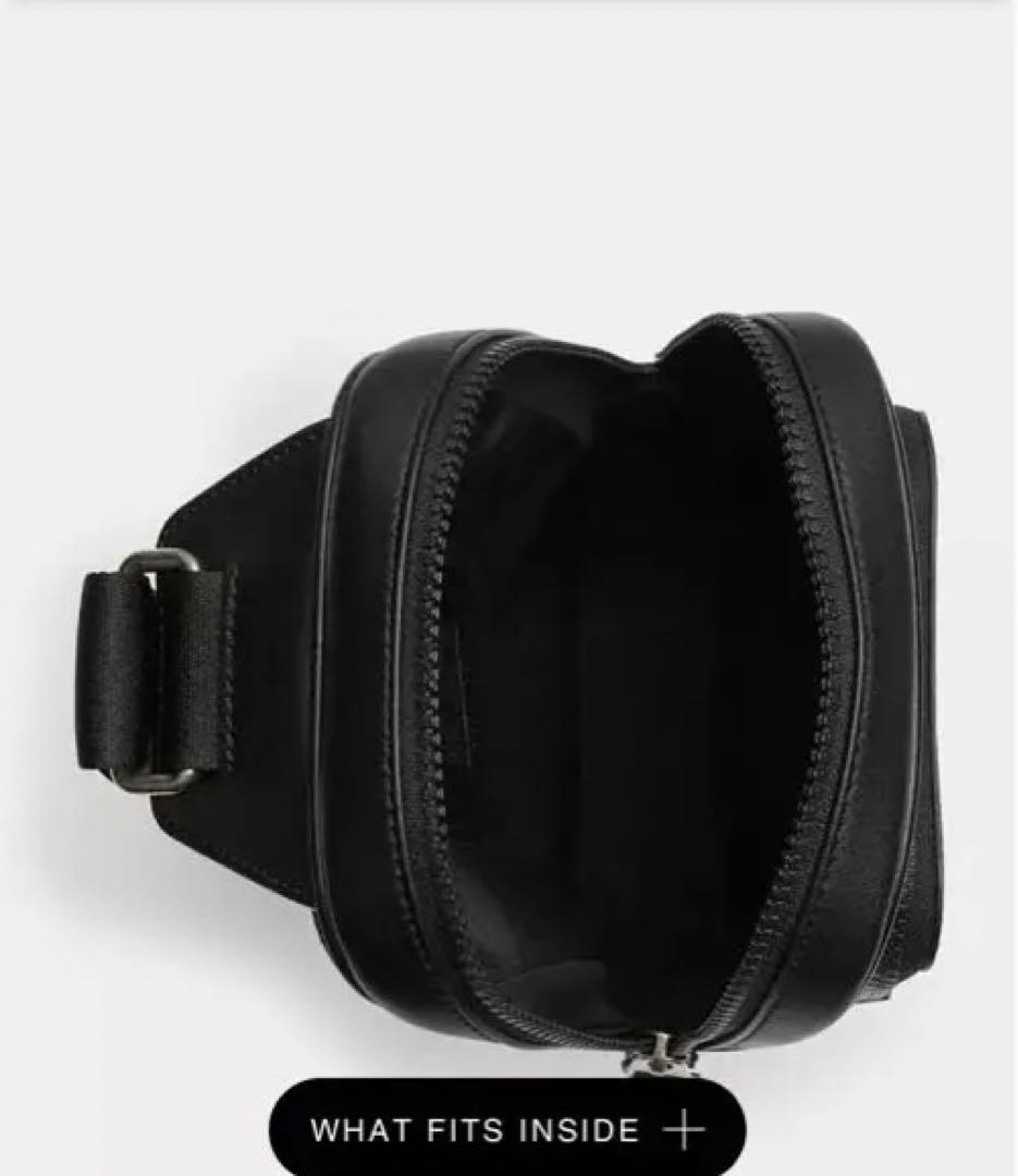 Coach x Peanuts スヌーピーコラボ トラックパック ボディバッグ COACH】コーチ コーティングキャンバス レザー シグネチャー