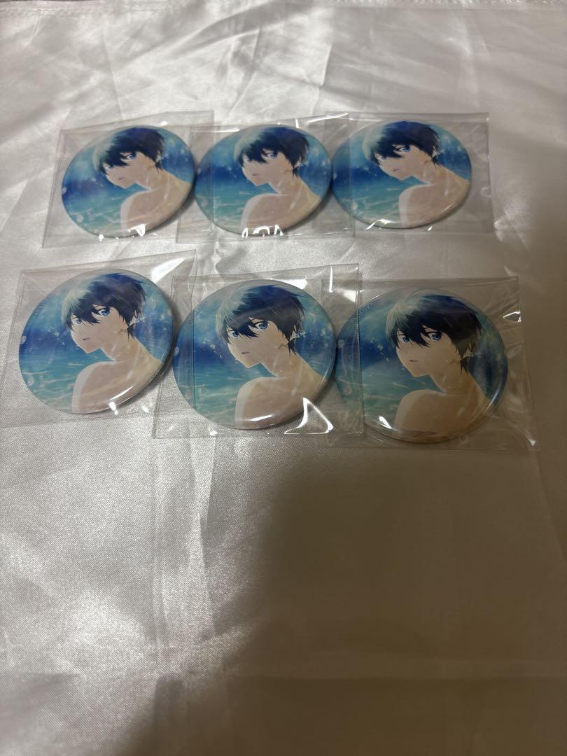 Free 七瀬遙 缶バッジ ハイスピード ハイスピ 6個セット - メルカリ