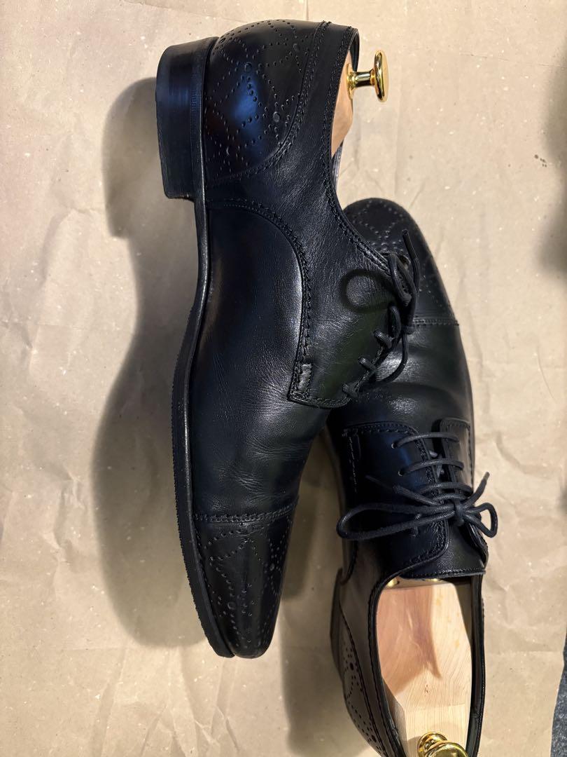 ルイビトン ドレスシューズ ウィングチップ 革靴 size 9 (約27cm)