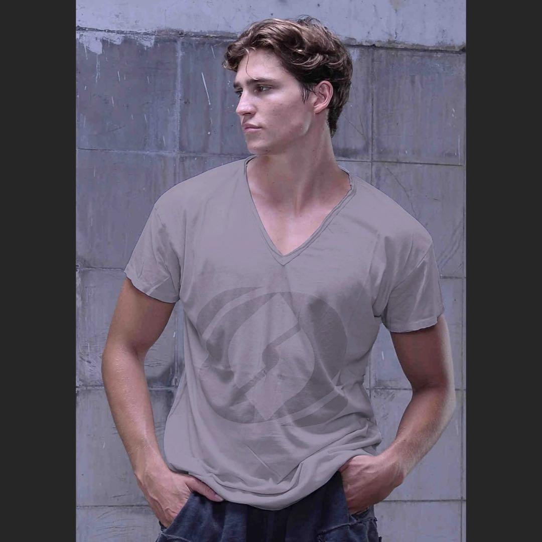 SALSATION サルセーション V-Tshirt LightBrown M