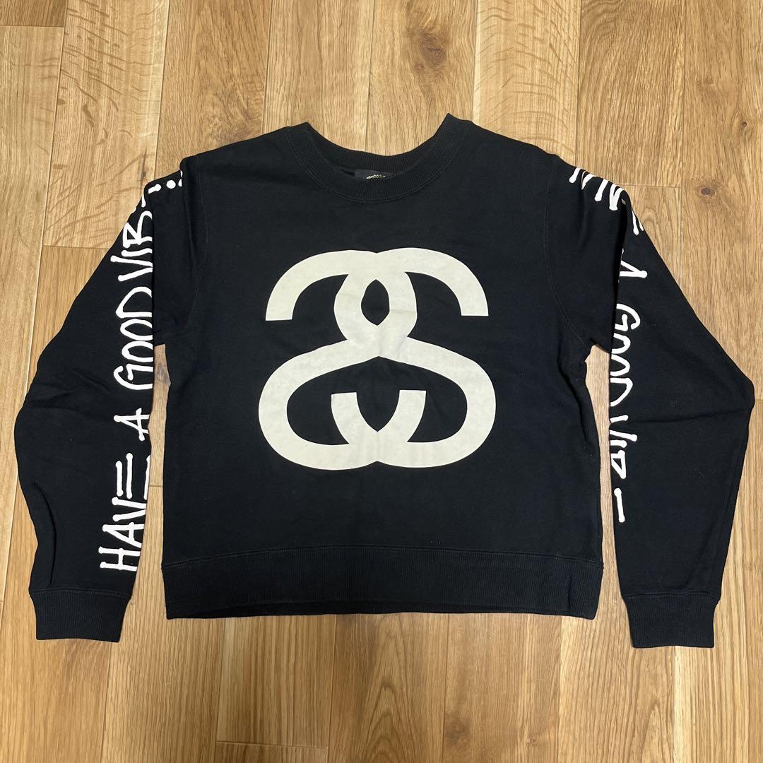 stussy women ショート丈 スウェット