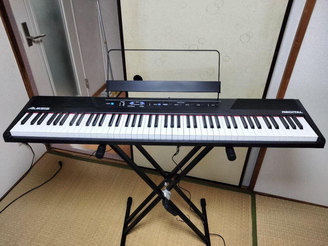 ALESIS RECITAL PRO 88鍵盤 キーボード 電子ピアノ Amazon.com: Alesis 88 Key Keyboard Piano with 480 Sounds