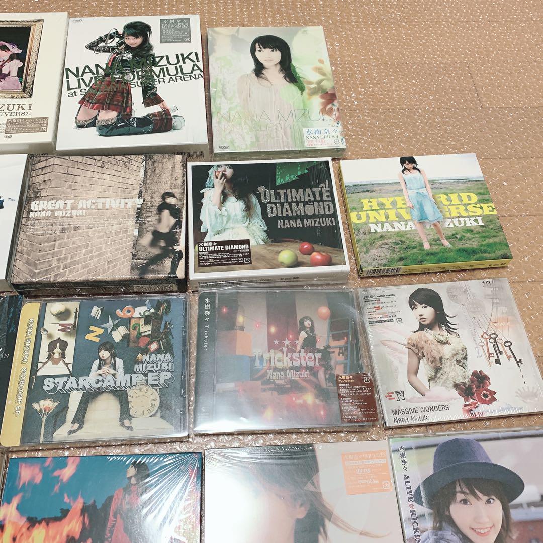 水樹奈々　CD DVD Blue-ray グッズ　まとめ売り