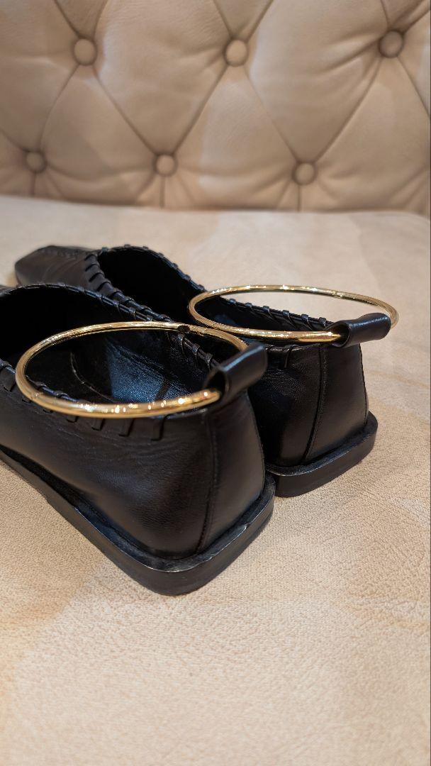 専用JIL SANDER メタルアンクレット バレリーナパンプス 38