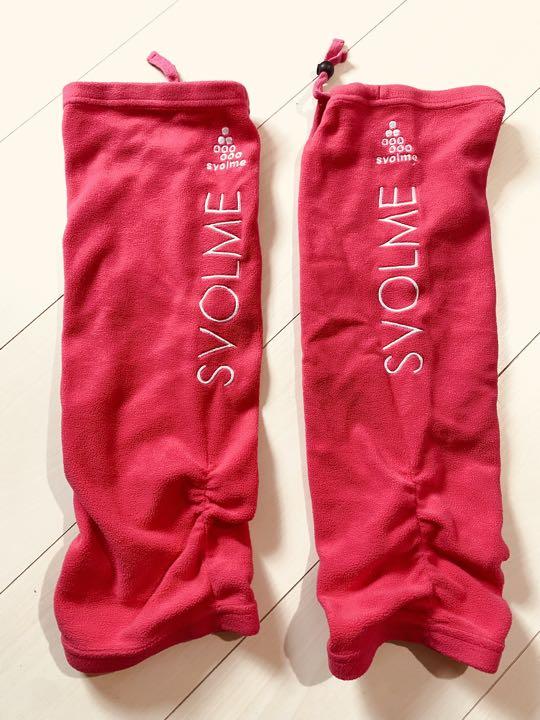 レッグウォーマー スボルメ svolme ピンク