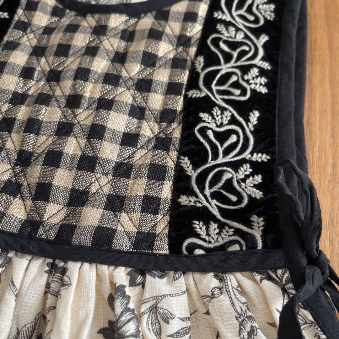 新品未使用bonjour diary 2Y chasuble dress